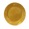 Tabak Sert Plastik 26cm Gold 6'lı