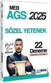 2025 MEB AGS Sözel Yetenek Tamamı Çözümlü 22 Deneme Sınavı - Hocawebde Yayınları8.Sınıf