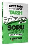 2026 KPSS Genel Kültür Bumerang Tarih Tamamı Çözümlü Soru Bankası - Yediiklim Yayınları - KPSSKPSS Hazırlık