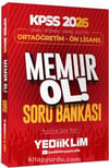 2026 KPSS Genel Yetenek Genel Kültür Ortaöğretim - Ön Lisans Memur Ol Soru Bankası - Yediiklim Yayınları - KPSS8.Sınıf