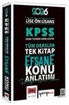 2026 KPSS Lise Ön Lisans GK-GY Tüm Dersler Tek Kitap Efsane Konu Anlatımı - Yargı Yayınevi - KPSSKPSS Hazırlık
