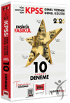 2026 KPSS Tüm Adaylar İçin GK-GY Tüm Dersler Fasikül On Numara 5 Yıldız 10 DenemeDiğer Kırtasiye Ürünleri