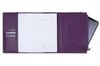 7378 Vj Zipco Clutch 14X20 , 80 Gr. 96 Yp.Çizgili MorDeri Kapaklı Defterler