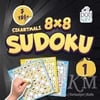 8x8 Çıkartmalı Sudoku-1Eğlence