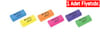 Adel Drumbox Neon Silgi_60  (1 ADET)Adel Drumbox Neon Silgi *60 (30'lu Boy) - Kirtasiyem.netSilgiler