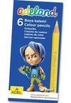 Adeland Kuru Boya 6 Renk 1/2Adeland Kuru Boya 6 Renk 1/2 - Kırtasiyem.netKuru Boyalar