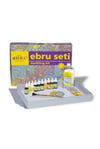 Artdeco Ebru Profesyonel Set (35x50cm metal tekneli) 10x30ml damlalıklı şişeArtdeco Profesyonel Ebru Seti 10 Renk - Kırtasiyem.netEbru Boyaları ve Ürünleri