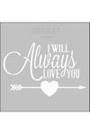 Artdeco Stencil 30X30Cm Always 101Artdeco Stencil 30X30Cm Always 101 - Kirtasiyem.netŞablonlar
