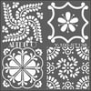 Artdeco Stencil 30X30Cm Dörtlü Talavera 138Artdeco Stencil 30X30Cm Dörtlü Talavera 138 - Kirtasiyem.netŞablonlar