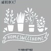 Artdeco Stencil 30x30cm Güzel Evim 182Artdeco Stencil 30x30cm Güzel Evim 182 - Kırtasiyem.netTransfer Kağıtları