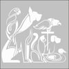 Artdeco Stencil 30X30Cm Hayvanlar Alemi-1 112Artdeco Stencil 30X30Cm Hayvanlar Alemi-1 112 - Kirtasiyem.netŞablonlar