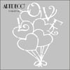 Artdeco Stencil 30X30Cm Kalp Balon 116Artdeco Stencil 30X30Cm Kalp Balon 116 - Kirtasiyem.netŞablonlar