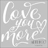 Artdeco Stencil 30X30Cm Love 123Artdeco Stencil 30X30Cm Love 123 - Kirtasiyem.netŞablonlar