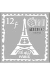Artdeco Stencil 30X30Cm Paris Posta Pulu 128Artdeco Stencil 30X30Cm Paris Posta Pulu 128 - Kirtasiyem.netŞablonlar