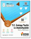 Aydın 8. Sınıf T.C. İnkılap Tarihi ve Atatürkçülük Üç Adım Soru BankasıAydın 8. Sınıf T.C. İnkılap Tarihi ve Atatürkçülük Üç Adım Soru Bankası - Kirtasiyem.net8.Sınıf