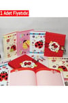 Bayındır 14x20 Uğur Böceği Hatıra Defteri Kilitli 128 Yp 70gr BHE0491 (1 Adet)Bayındır 14x20 Uğur Böceği Hatıra Defteri Kilitli 128 Yp 70gr BHE0491 - Kirtasiyem.netBloknotlar