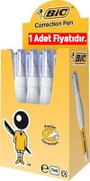 Bic Daksil Kalem Tipi Correction Pen7 Ml 918478 (1 Adet)Tipp-Ex Daksil Kalem Tipi Correction Pen7 Ml 918478*10 - Kirtasiyem.netSıvı Siliciler