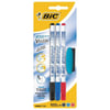 Bic Velleda 1721 Çocuk Tahta Kalemi  4'Lü Blister (3 Kalem+Silgi)Dövme Kalemleri