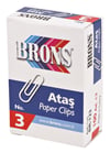 Brons Ataç No:3 Br-123Brons Ataç No:3 Br-123 - Kirtasiyem.netAtaşlar Ve Kıskaçlar