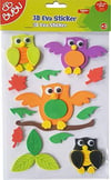 Bu-Bu Eva Sticker Hayvanlar 24 lüBu-Bu Eva Sticker Hayvanlar *24 - Kirtasiyem NetStickerlar