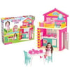 Cantoys Kut.Ev Lolanın  (2 Katlı)  10Evcilik Oyuncakları