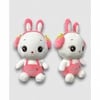 Cantoys Pel.76 Cm Tavşan ( Elbiseli ) 12Peluş Oyuncaklar