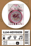 Ceren Middilli Figürlü Zilli Metal Saat LLM-HDY0539Hediyelik Eşyalar