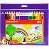 Craft&Arts Kuru Boya Jumbo 18 Li PaketCraft&Arts Kuru Boya Jumbo 18 Li Paket - Kırtasiyem.netKuru Boyalar