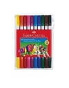 Faber Castell Çift Uçlu Keçeli Boya Kalemi 10 LuFaber Castell Çift Uçlu Keçeli Boya Kalemi 10 Lu - Kırtasiyem.netKeçeli Kalemler