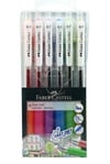 Faber Castell Fast Jel 6 lı PoşetFaber Castell Fast Jel 6 lı Poşet - Kirtasiyem.netJel Kalemler