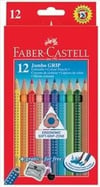 Faber Castell Jumbo Grip Kuru Boya 12 Renk 1/1 Faber Castell Jumbo Grip Kuru Boya 12 Renk 1/1  - Kırtasiyem.netKuru Boyalar