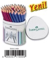Faber Castell Kurşun Kalem Jumbo Grip 2001 Vişne-Mavi 72 Li TenekeFaber Castell Kurşun Kalem Jumbo Grip 2001 Vişne-Mavi 72 Li Teneke - Kirtasiyem.netKurşun Kalemler