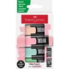 Faber Castell Mini Textliner, Pastel 4xFosforlu Kalemler