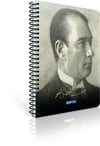 Gıpta Atatürk Karton Kapak Spr.Defter A4 80 Yp. KareliGıpta Atatürk Karton Kapak Spr.Defter A4 80 Yp. Kareli - Kirtasiyem.netSpiralli Karton Kapak Defterler