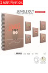 Gıpta Jungle Out Spr.Srt Kpk.Defter 17X24 100 Yp.Çizg.Gıpta Jungle Out Spr.Srt Kpk.Defter 17X24 100 Yp.Çizg. - Kirtasiyem.netSpiralli Sert Kapak Defterler