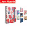Gıpta Safe Notes Spr.Sert Kpk.Defter 17X24 120-1 Yp.Çizgili (1 Adet)Gıpta Safe Notes Spr.Sert Kpk.Defter 17X24 120-1 Yp.Çizgili - Kirtasiyem.netPlastik Kapak Defterler