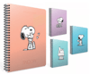 Gıpta Snoopy Sp.Pp. Kapak Defter A4 80-4  KareliResim Defterleri