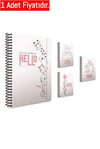 Gıpta Whıte Notebook Spr.Karton Kpk. Defter A4 80-1 Yp Çizg. (1 Adet)Gıpta Whıte Notebook Spr.Karton Kpk. Defter A4 80-1 Yp Çizg. - Kirtasiyem.netSpiralli Karton Kapak Defterler
