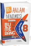 Günay 8. Sınıf LGS 10 lu Bumerang Anlam DenemesiGünay 8. Sınıf LGS 10 lu Bumerang Anlam Denemesi - Kirtasiyem.net8.Sınıf