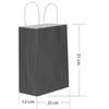 Hilal 25x12x31 Büküm Saplı Poşet Siyah  25 liHilal 25x12x31 Büküm Saplı Poşet Siyah *25 - Kirtasiyem.netHediye Paketi