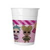 Hilal Lol Glitterati Plastik Bardak 200 ml 8'liHilal Lol Glitterati Plastik Bardak 200 ml 8'li - Kirtasiyem.netParti Malzemeleri