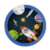 Hilal Rocket Space Karton Tabak 23 cm 8'liHilal Rocket Space Karton Tabak 23 cm 8'li - Kirtasiyem.netParti Malzemeleri