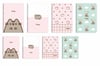 Keskin Pusheen 16,5*22,5 80 Yp Çiz Spr.Karton Kapak DefterSpiralli Bloknotlar