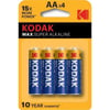 Kodak Pil Kaa-4 Max Alkalin Blister 4 Lü Kalem 30952867Kodak Pil Kaa-4 Max Alkalin Blister 4 Lü Kalem 30952867 - Kirtasiyem NetPil
