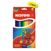 Kores Kuru Boya Jumbo 12 Li Üçgen + KalemtraşKores Kuru Boya Jumbo 12 Li Üçgen + Kalemtraş - Kırtasiyem.netKuru Boyalar