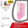 Laçin Geniş Büro Klasörü Pembe   (1 koli 24 adet )8.Sınıf