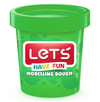 Lets Oyun Hamuru Tek Renk Yeşil 150 Gr L-8340-4Lets Oyun Hamuru Tek Renk Yeşil 150 Gr L-8340-4 - Kirtasiyem.netOyun Hamurları