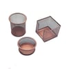 Mas Perfore Üçlü Set (Kalemlik, Ataşlık, Küp Blok) ( Rose Gold) 505Mas Perfore Üçlü Set (Kalemlik, Ataşlık, Küp Blok) ( Rose Gold) 505 - Kirtasiyem.netMasaüstü Setleri