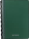 Meteksan A4 Ivory Metalik Spr.PP Kapak 80-1 Çizgili Karışık _24Meteksan 80-1 A4 Ivory Metalik PP Spr Defter *36 - Kirtasiyem.netSpiralli Plastik Kapak Defterler
