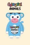 Morelma Colourful Animals Monkey İngilizce Boyama KitabıŞiir Kitapları